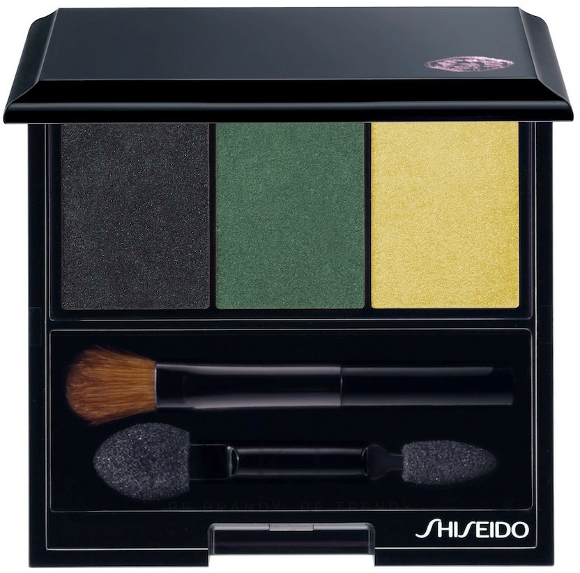 Satin Lidschatten-Trio - Shiseido Luminizing Satin Eye Color Trio — Bild GR716 - Vinyl
