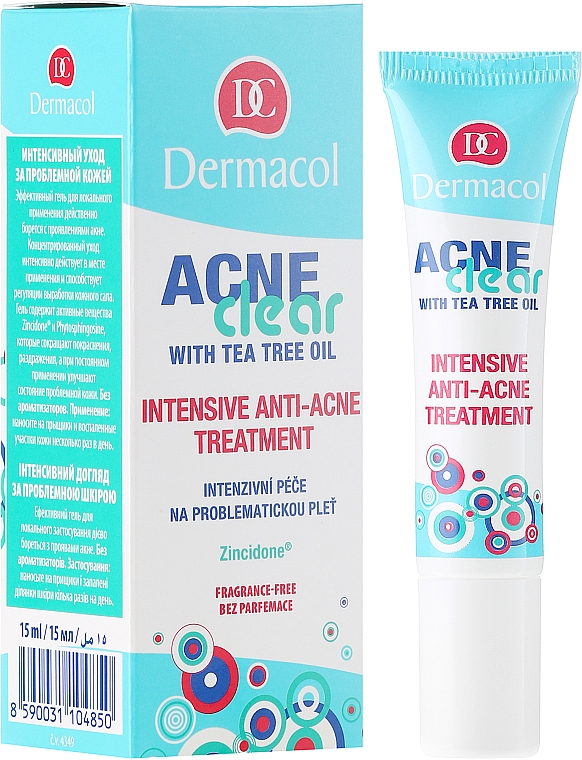 Intensive Anti-Akne-Behandlung mit Teebaumöl - Dermacol Acneclear Intensive Anti-Acne Treatment — Bild N1