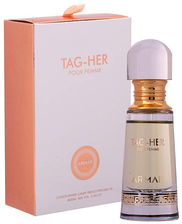 Armaf Tag Her Non Alcoholic Perfume Oil - Luxuriöses parfümiertes Öl — Bild N1