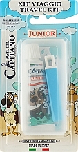 Düfte, Parfümerie und Kosmetik Zahnpflegeset - Pasta Del Capitano Junior Travel Kit 6+ Soft (Zahnpasta 25ml + Zahnbürste 1 St.)