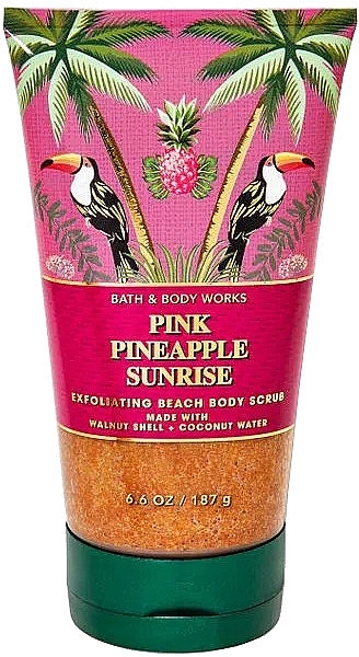 Körperpeeling Rosa Ananas im Morgengrauen - Bath & Body Works Pink Pineapple Sunrise Exfoliating Beach Body Scrub — Bild N1