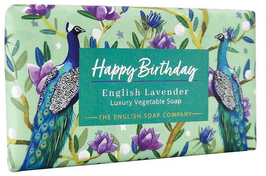Seife Englischer Lavendel - The English Soap Company Occasions Collection English Lavender Happy Birthday Soap — Bild N1