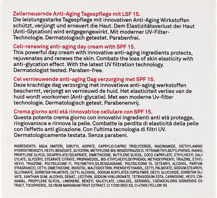 Zellerneuernde Anti-Aging Tagespflege mit LSF 15 - Marbert YouthNow! Cell-Renewing Anti-Aging Day Care SPF 15 — Bild N3