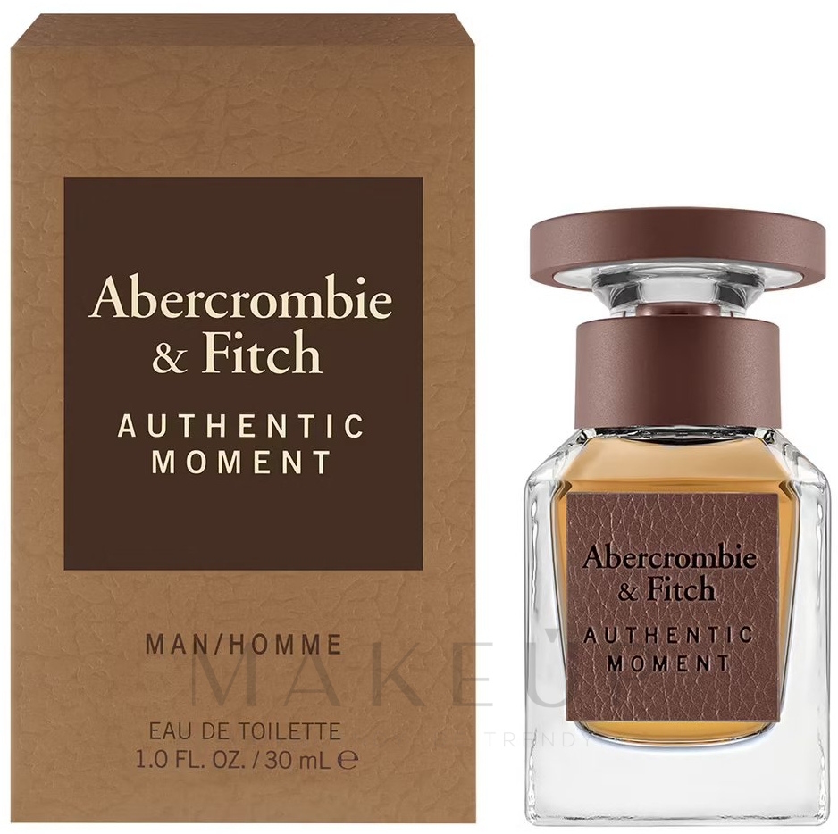 Abercrombie & Fitch Authentic Moment Man - Eau de Toilette — Bild 30 ml