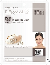 Gesichtsmaske mit Kollagen und Perlen  - Dermal Pearl Collagen Essence Mask  — Bild N1