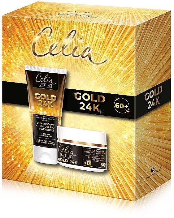 Set - Celia De Luxe Gold 24K (Creme 50 ml + Handcreme 80 ml) — Bild N1