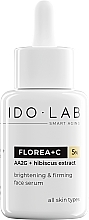 Düfte, Parfümerie und Kosmetik Aufhellendes Gesichtsserum - Idolab Florea + C 5% Brightening And Firming Face Serum 