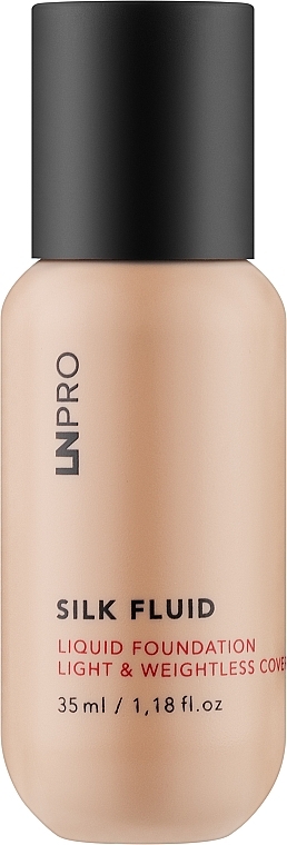 Foundation mit satiniertem Finish - LN Pro Silk Fluid Liquid Foundation Light & Weightless Cover  — Bild N1