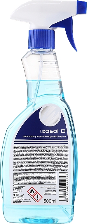 Hand-Desinfektionsspray - Silcare Izosol Disinfectant Spray Hand Skin — Bild N5