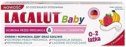 Zahnpasta für Kinder Anti-Karies und Zuckersäureschutz 0-2 Jahre - Lacalut Baby  — Bild N1