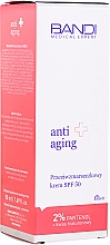 Beruhigende Anti-Falten Gesichtscreme mit Panthenol und Hyaluronsäure LSF 50 - Bandi Medical Expert Anti Aging Anti-wrinkle Soothing Cream SPF 50 2% Pantenol + Hyaluronic Acid — Bild N2