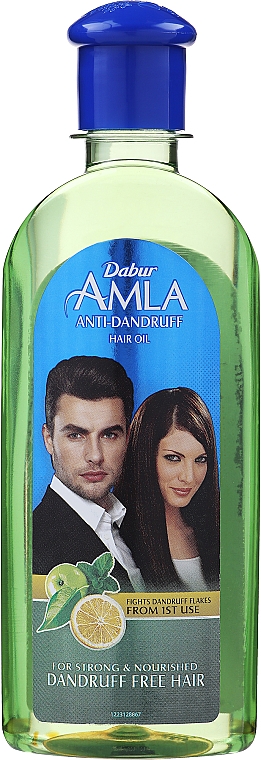 Anti-Schuppen-Öl mit Zitrone - Dabur Amla Hair Oil Anti-Dandruff  — Bild N1