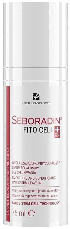 Glättendes und konditionierendes Haarserum - Seboradin Fito Cell Glättendes und pflegendes Haarserum Leave-In — Bild N1