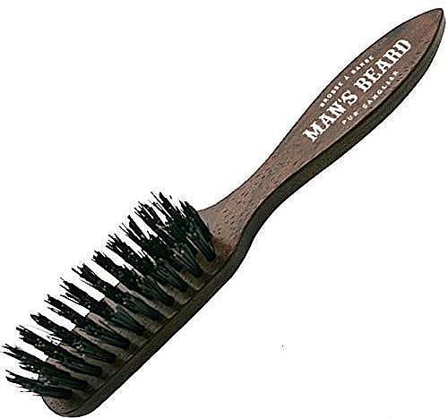Bart- und Schnurrbartbürste mit Griff - Man'S Beard Beard And Mustache Brush — Bild N1