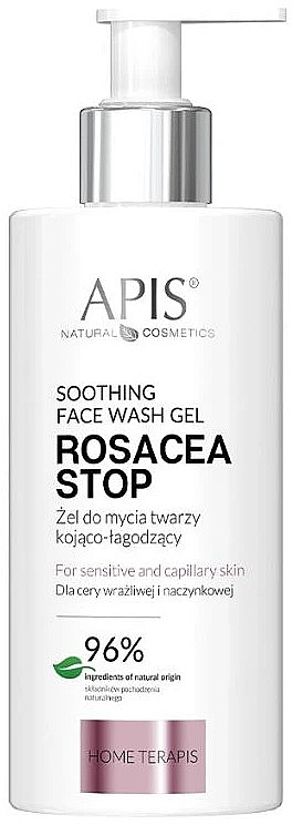 Beruhigendes Waschgel - APIS Professional Rosacea-Stop Soothing Face Wash Gel  — Bild N1