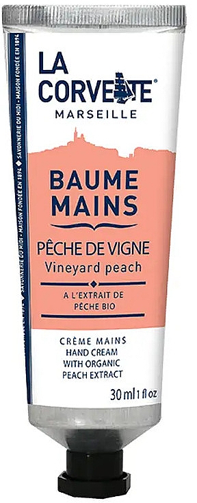 Handcreme Trauben Pfirsich - La Corvette Vineyard Peach Hand Cream — Bild N1