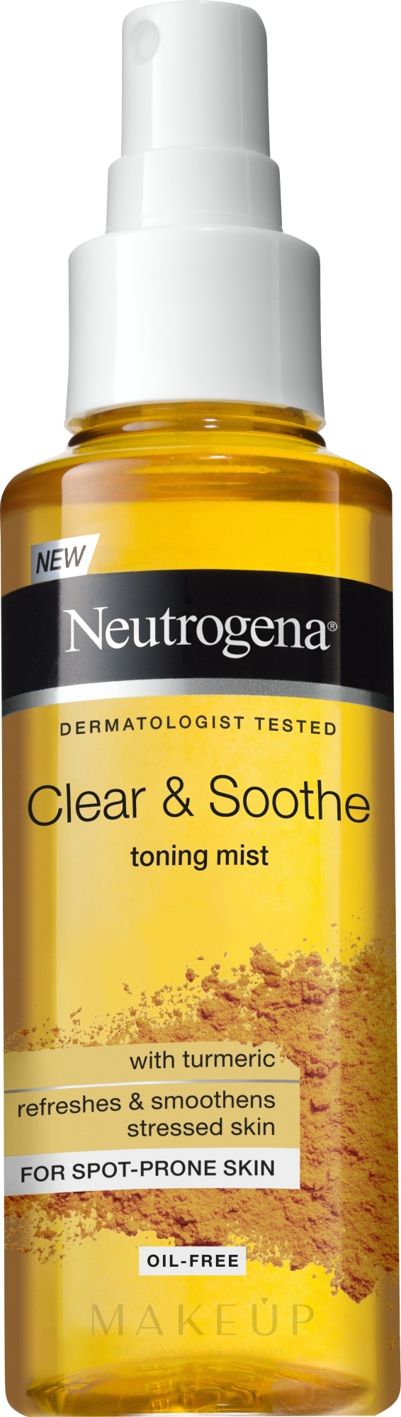 Erfrischender Gesichtsnebel - Neutrogena Clear & Soothe Toning Mist — Bild 125 ml