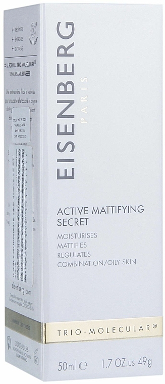 Matierende und regulierende Gesichtscreme für fettige und Mischhaut - Jose Eisenberg Active Mattifying Secret — Bild N1