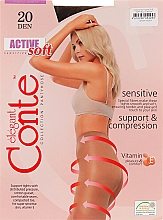 Düfte, Parfümerie und Kosmetik Strumpfhose für Damen Active Soft 20 Den Mocca - Conte