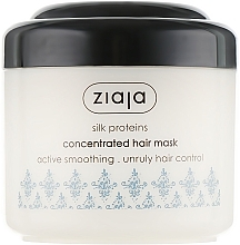 Glättende Haarmaske - Ziaja Silk Proteins Concentrated Smoothing Hair Mask — Bild N1