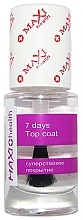 Düfte, Parfümerie und Kosmetik Top Coat 7 Tage - Maxi Color Maxi Health №15