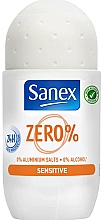 Düfte, Parfümerie und Kosmetik Deo Roll-on für empfindliche Haut - Sanex Zero% Deodorant Sensitive Roll On