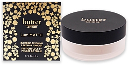 Düfte, Parfümerie und Kosmetik Gesichtspuder - Butter London LumiMatte Blurring Finishing & Setting Powder