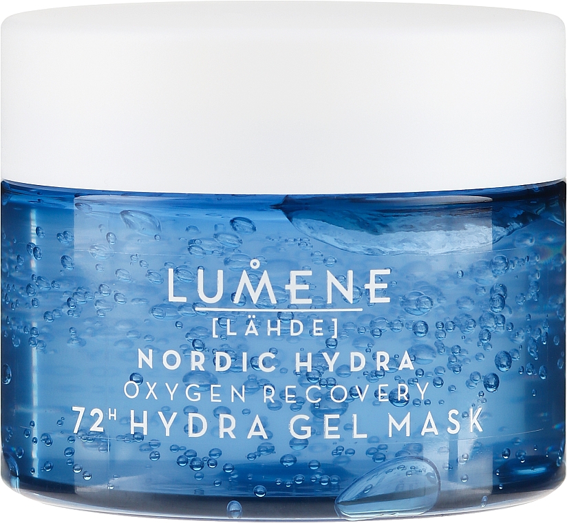Feuchtigkeitsspendende und erfrischende Gelmaske für das Gesicht - Lumene Nordic Hydra 72H Gel Mask — Bild N2