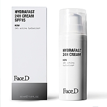 Schnell einziehende Gesichtscreme - FaceD Hydrafast 24H Cream SPF15 — Bild N2