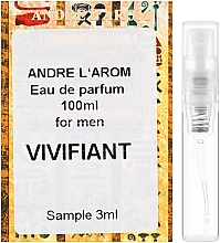 Andre L`Arom Eau De Parfum "Vivifiant" - Eau de Parfum (Probe) — Bild N1