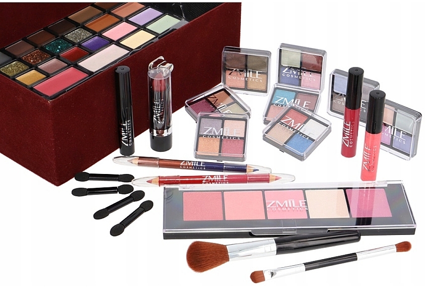Set 74 St. - Zmile Cosmetics Beauty Case Velvety Set — Bild N3