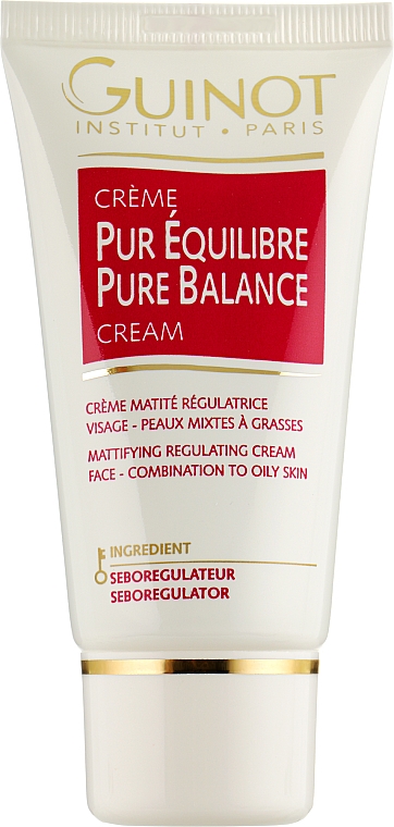 Ausgleichende Creme für fettige- und Mischhaut - Guinot Creme Pur Equilibre — Bild N1