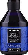 Düfte, Parfümerie und Kosmetik Anti-Orangestich Shampoo mit Bio Mandelextrakt - Black Professional Line Platinum No Orange Shampoo With Organic Almond Extract