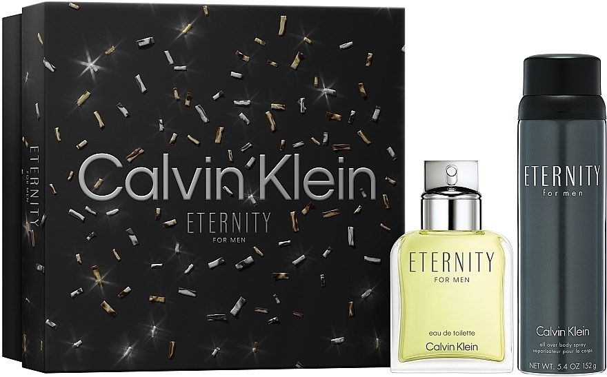 Calvin Klein Eternity For Men - Duftset (Eau de Toilette 100ml + Deospray 150ml)  — Bild N1