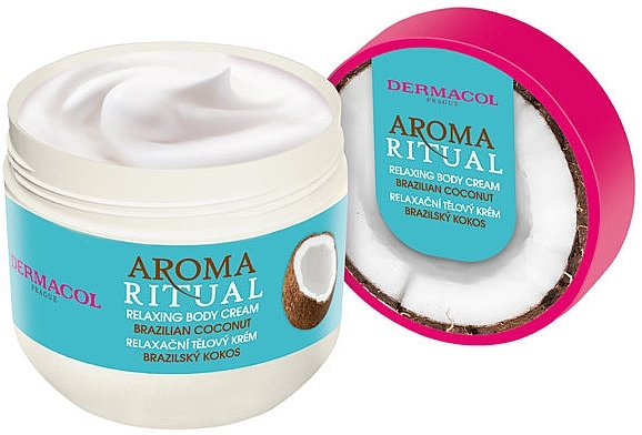 Körpercreme Brasilianische Kokosnuss - Dermacol Aroma Ritual Brazilian Coconut Body Cream — Bild N2