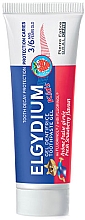 Düfte, Parfümerie und Kosmetik Kinderzahnpasta 3-6 Jahre mit Erdbeergeschmack - Elgydium Kids 3/6 Gel Toothpaste Strawberries