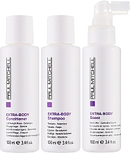 Abschminkpad-Set - Paul Mitchell Extra-Body Take Home (shmp/100ml + cond/100ml + boost/100ml) — Bild N2