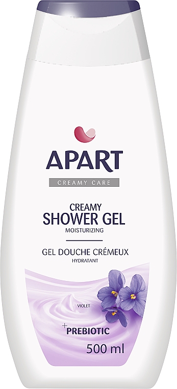Creme-Duschgel Veilchen - Apart Prebiotic Creamy Violet Shower Gel — Bild N1