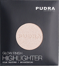 Higlighter - Pudra Cosmetics Glow Finish Higlighter (Refill) — Bild N1