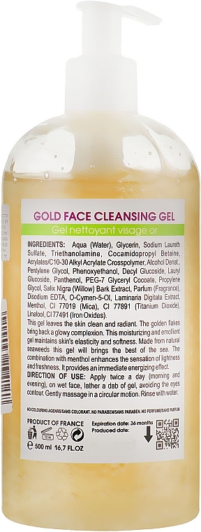 Waschgel mit Bio-Gold für alle Hauttypen - Biotonale Gold Face Cleansing Gel With Gold — Bild N6