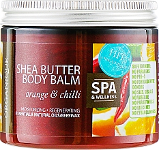 Feuchtigkeitsspendender und regenerirender Körperbalsam Orange und Chili - Organique Organique Shea Butter Body Balm Orange and Chilli — Bild N2