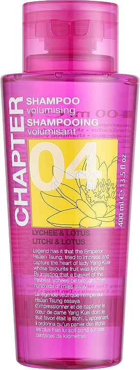 Haarshampoo Litschi und Lotus - Chapter 04 Lychee & Lotus Volumising Shampoo — Bild N1