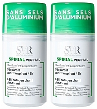 Körperpflegeset - SVR Spirial Vegetal (Deo Roll-on Antitranspirant 2x50ml) — Bild N2