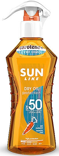 Sonnenschützendes trockenes Körperöl SPF 50 - Sun Like Dry Oil Spray SPF 50 — Bild N1