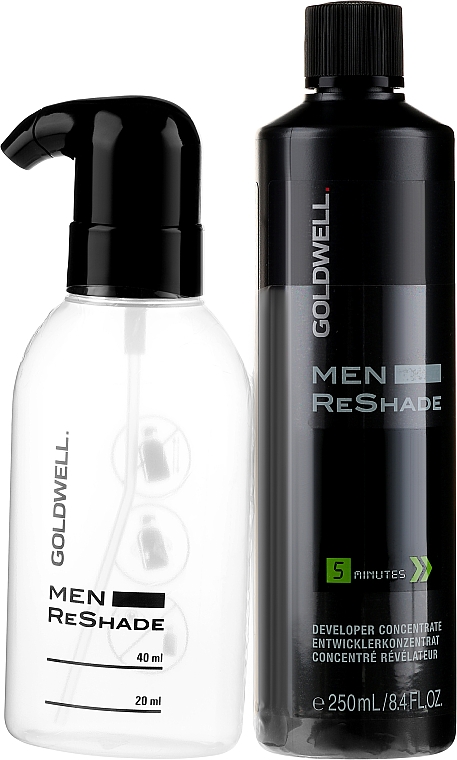 Entwicklerkonzentrat für Männer - Goldwell Men ReShade Devloper Concentrate (Entwicklerkonzentrat 250ml + Flasche) — Bild N1