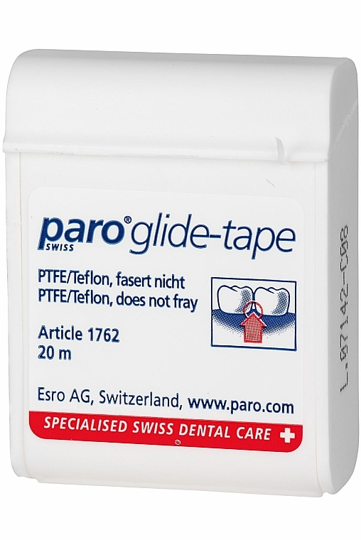 Zahnseide aus Teflon 20 m - Paro Swiss Glide Tape — Bild N1