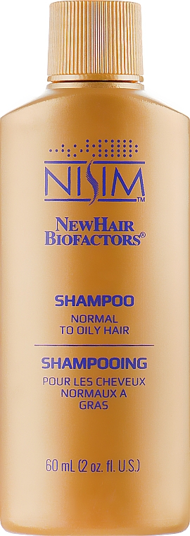 Shampoo gegen Haarausfall für normales bis fettiges Haar - Nisim NewHair Biofactors Shampoo — Bild N4