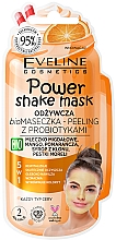 Nährendes Bio Gesichtsmaske-Peeling mit Probiotika - Eveline Cosmetics Power Shake Mask — Bild N1