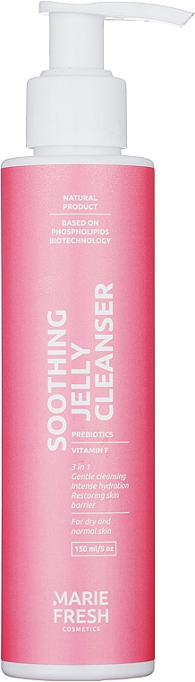 Beruhigendes Reinigungsgel für trockene bis normale Haut - Marie Fresh Cosmetics Soothing Jelly Cleanser — Bild N1