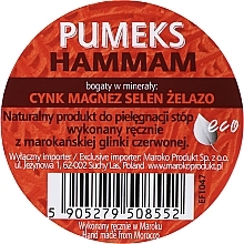 Düfte, Parfümerie und Kosmetik Bimsstein aus rotem marokkanischem Ton - Argaliss